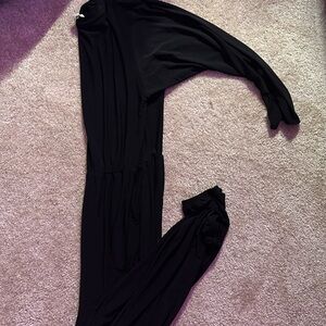 Cato Women’s Black Long Sleeve Jumpsuit